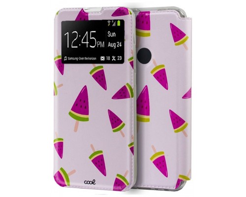 Funda COOL Flip Cover para Xiaomi Redmi Note 8 / Note 8 (2021) Dibujos Sandía