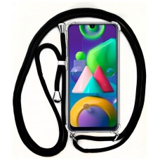 Carcasa COOL para Samsung M215 Galaxy M21 Cordón Negro