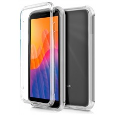 Funda COOL Silicona 3D para Huawei Y5p (Transparente Frontal + Trasera)