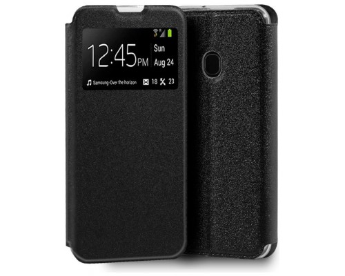 Funda COOL Flip Cover para Samsung M215 Galaxy M21 Liso Negro