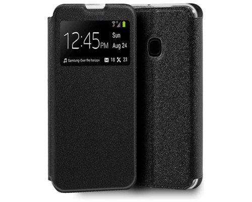 Funda COOL Flip Cover para Samsung M315 Galaxy M31 Liso Negro