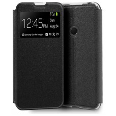 Funda COOL Flip Cover para Huawei Y6p Liso Negro