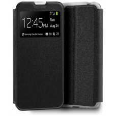 Funda COOL Flip Cover para Xiaomi Mi Note 10 Lite Liso Negro