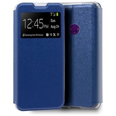 Funda COOL Flip Cover para Huawei Y6p Liso Azul