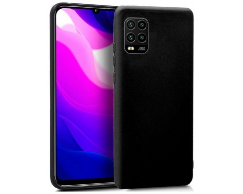 Funda COOL Silicona para Xiaomi Mi 10 Lite (Negro)