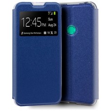 Funda COOL Flip Cover para Huawei P Smart 2020 Liso Azul