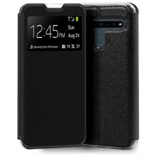 Funda COOL Flip Cover para LG K41s / K51s Liso Negro