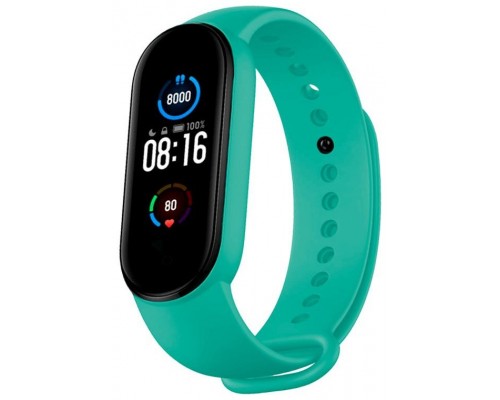 Correa COOL para Xiaomi Mi Band 5 / 6 / 7 / Amazfit Band 5 Liso Mint