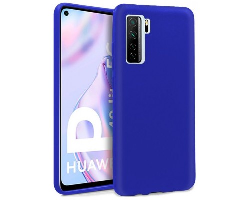 Funda COOL Silicona para Huawei P40 Lite 5G (Azul)
