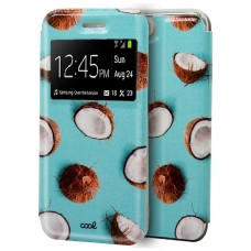 Funda COOL Flip Cover para iPhone 7 / 8 / SE (2020) / SE (2022) Dibujos Cocos