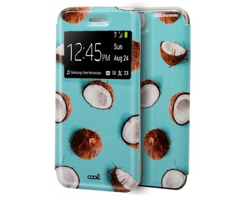 Funda COOL Flip Cover para iPhone 7 / 8 / SE (2020) / SE (2022) Dibujos Cocos