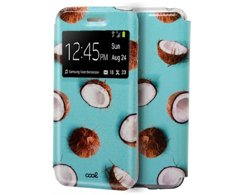 Funda COOL Flip Cover para Huawei Y5p Dibujos Cocos