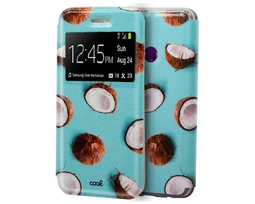 Funda COOL Flip Cover para Huawei Y6p Dibujos Cocos