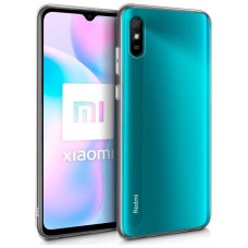 Funda COOL Silicona para Xiaomi Redmi 9A / 9AT (Transparente)