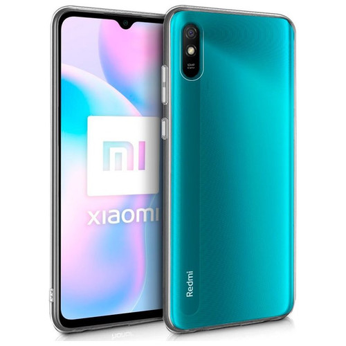 Funda COOL Silicona para Xiaomi Redmi 9A / 9AT (Transparente)-CS4 Funda COOL Silicona para Xiaomi Redmi 9A / 9AT (Transparente)