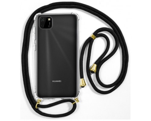 Carcasa COOL para Huawei Y5p Cordón Negro
