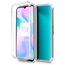 Funda COOL Silicona 3D para Xiaomi Redmi 9A / 9AT (Transparente Frontal + Trasera)