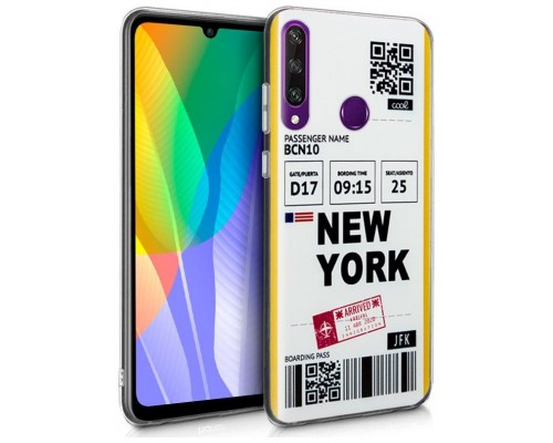 Carcasa COOL para Huawei Y6p Dibujos Travel
