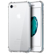 Carcasa COOL para iPhone 7 / 8 / SE (2020) / SE (2022) AntiShock Transparente