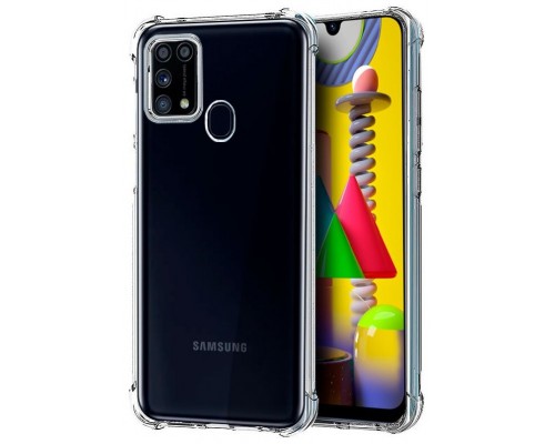 Carcasa COOL para Samsung M315 Galaxy M31 AntiShock Transparente