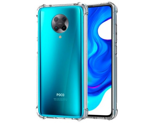 Carcasa COOL para Xiaomi Pocophone F2 Pro AntiShock Transparente
