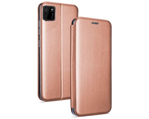 Funda COOL Flip Cover para Huawei Y5p Elegance Rose Gold