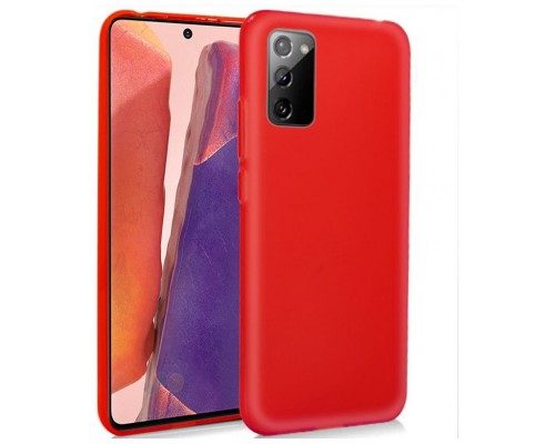 Funda COOL Silicona para Samsung N980 Galaxy Note 20 (Rojo)