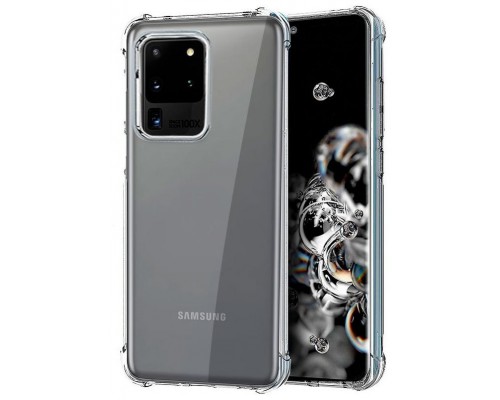 Carcasa COOL para Samsung G988 Galaxy S20 Ultra 5G AntiShock Transparente