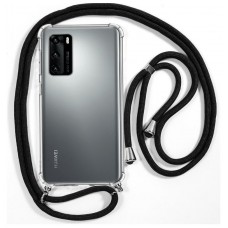 Carcasa COOL para Huawei P40 Cordón Negro