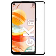 Protector Pantalla Cristal Templado COOL para LG K61 (FULL 3D Negro)