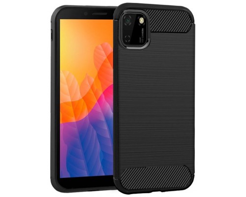 Carcasa COOL para Huawei Y5p Carbón Negro