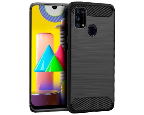 Carcasa COOL para Samsung M315 Galaxy M31 Carbón Negro