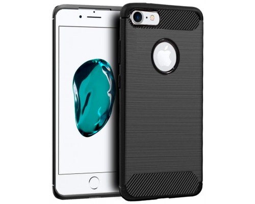 Carcasa COOL para iPhone 7 / 8 / SE (2020) / SE (2022) Carbón Negro