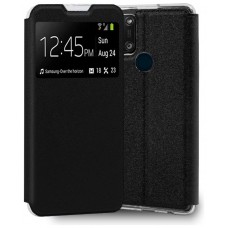 Funda COOL Flip Cover para Alcatel 3X 4CAM Liso Negro