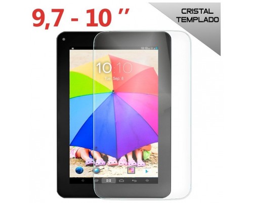Protector Pantalla Cristal Templado COOL Universal Rectangular Tablet 9.7 - 10.2 pulg (236 x 163 mm)
