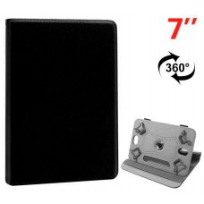 Funda COOL Ebook / Tablet 7 pulg Polipiel Negro Giratoria