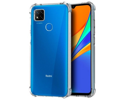 Carcasa COOL para Xiaomi Redmi 9C / 10A AntiShock Transparente