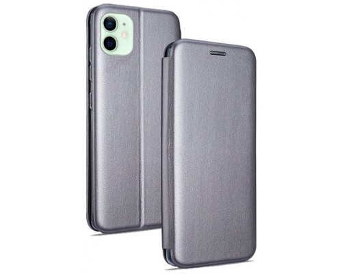 Funda COOL Flip Cover para iPhone 12 / 12 Pro Elegance Plata