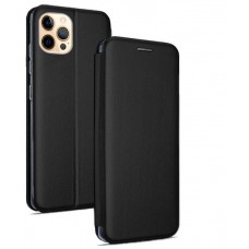 Funda COOL Flip Cover para iPhone 12 Pro Max Elegance Negro