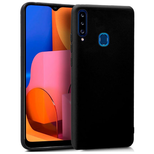 Funda COOL Silicona para Samsung A207 Galaxy A20s (Negro)
