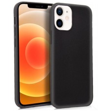 Funda COOL Silicona para iPhone 12 mini (Negro)