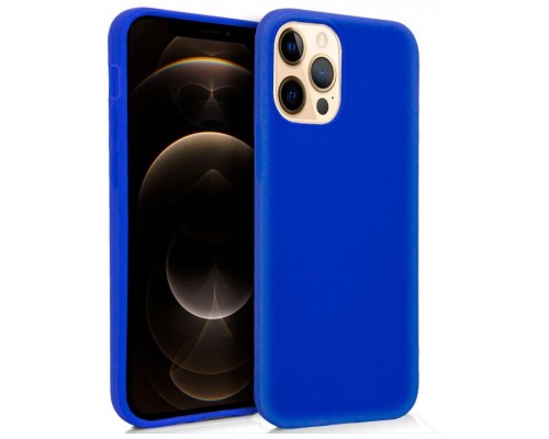 Funda COOL Silicona para iPhone 12 Pro Max (Azul)