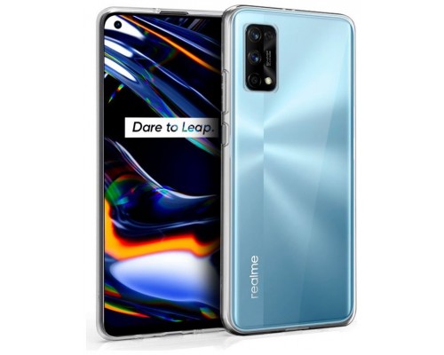 Funda COOL Silicona para Realme 7 Pro (Transparente)