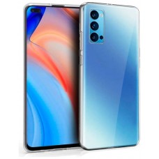 Funda COOL Silicona para Oppo Reno 4 Pro (Transparente)