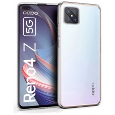 Funda COOL Silicona para Oppo Reno 4Z (Transparente)