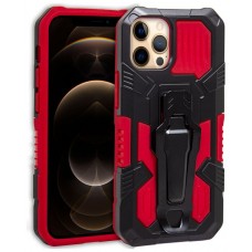 Carcasa COOL para iPhone 12 Pro Max Hard Clip Rojo