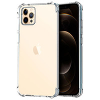Carcasa COOL para iPhone 12 Pro Max AntiShock Transparente-4CS Carcasa COOL para iPhone 12 Pro Max AntiShock Transparente