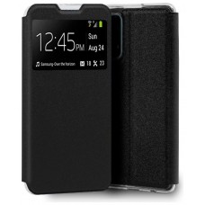 Funda COOL Flip Cover para Realme 7 Liso Negro