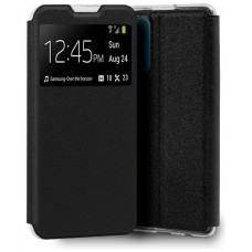 Funda COOL Flip Cover para Oppo Reno 4 Pro Liso Negro