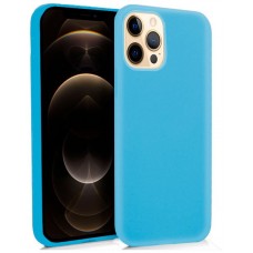 Funda COOL Silicona para iPhone 12 Pro Max (Celeste)